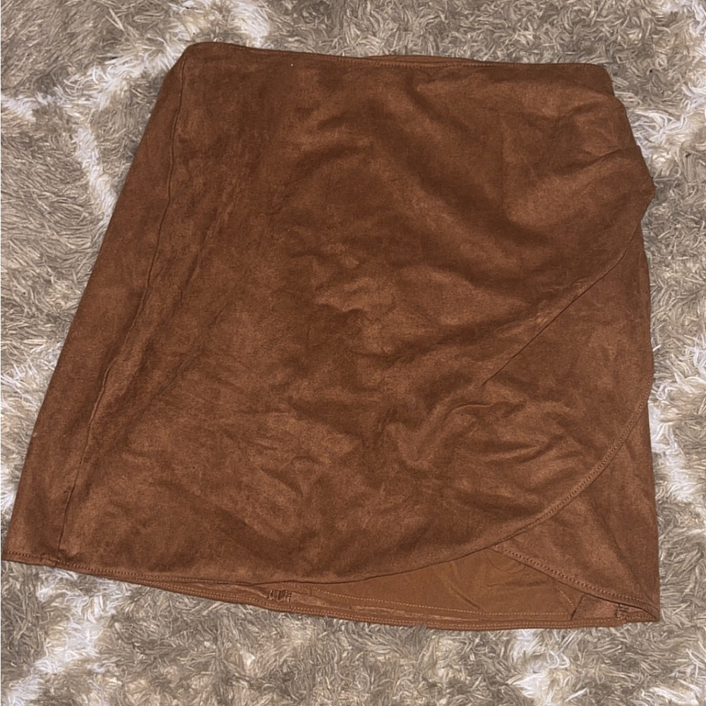 NWOT Abercrombie & Fitch Suede Skirt